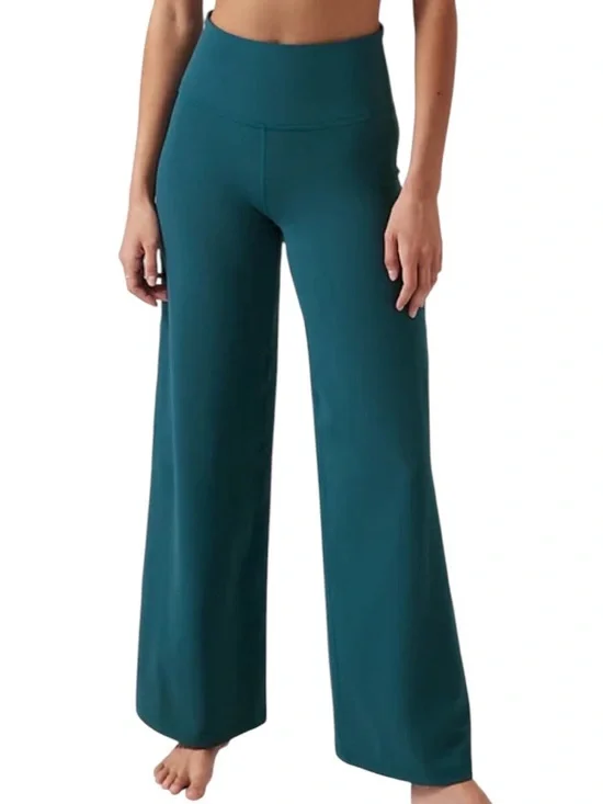 Athleta Elation Wide Leg Obsidian Blue XL T - Picture 6 of 6